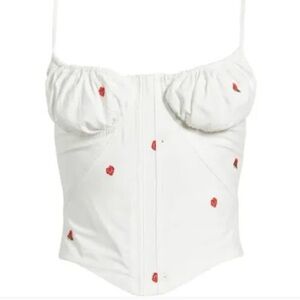 Mistress Rocks Corset - Size Small - White